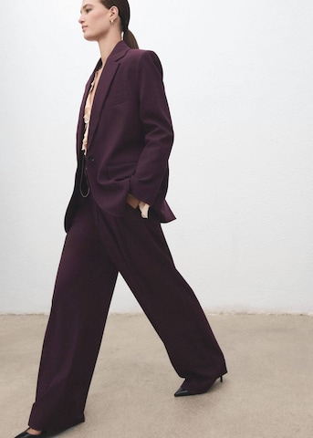 MANGO Loosefit Hose 'Gabi' in Rot