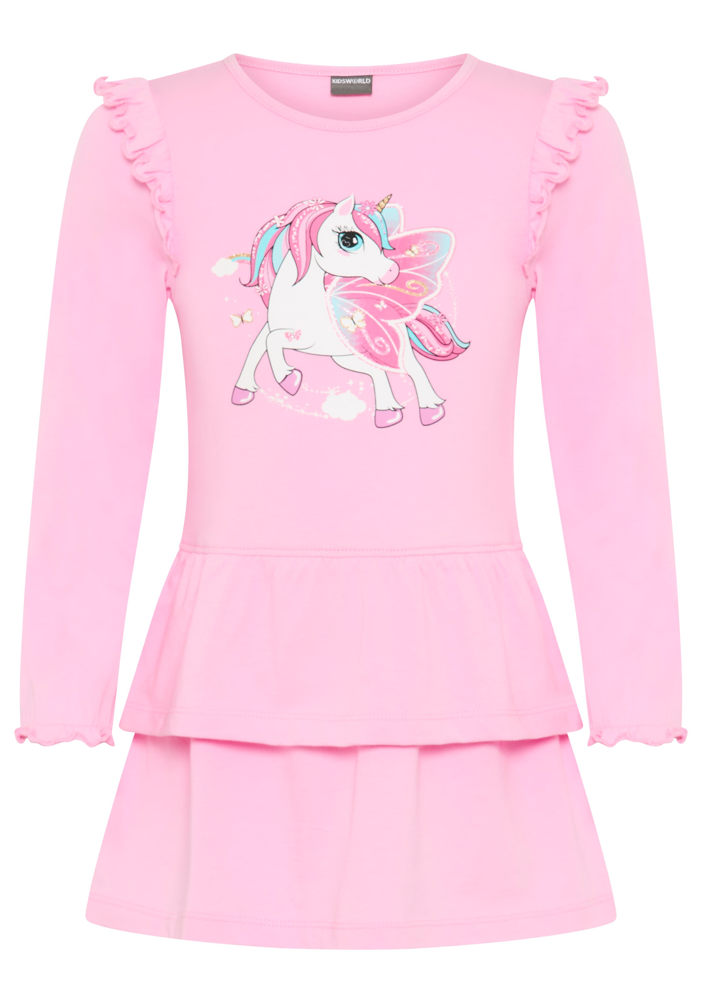 Kidsworld Dress in Pink: front