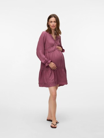 MAMALICIOUS Jurk 'MLAda' in Rood