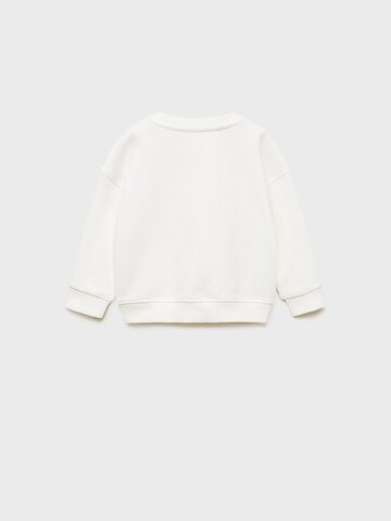 MANGO KIDSSweater majica 'RLENGUI' - bijela boja