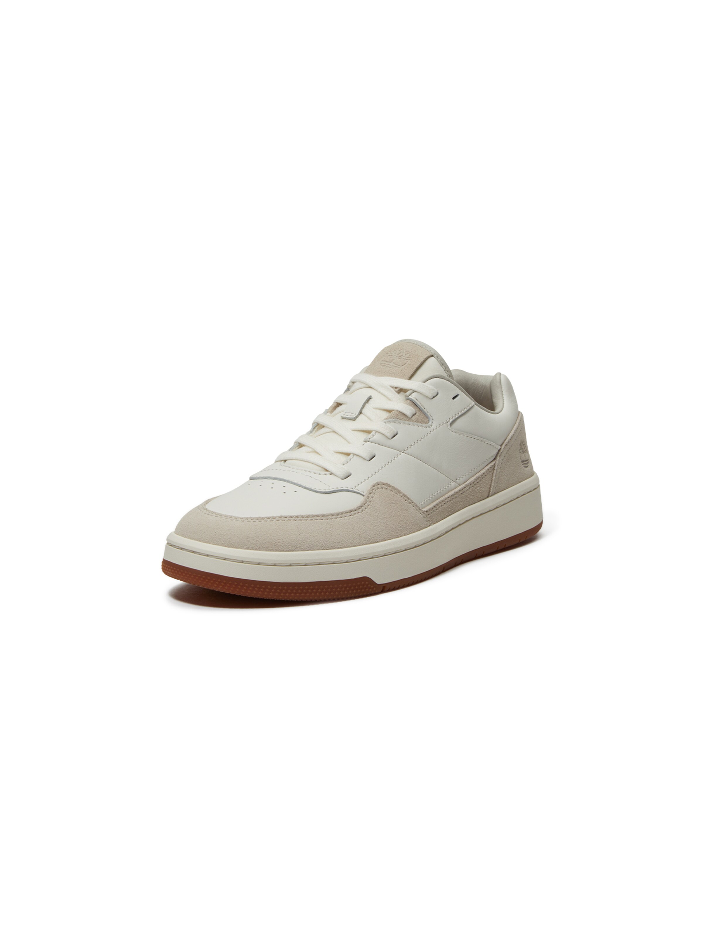 TIMBERLAND Veterschoen 'Low Lace-Up Sneaker' in Beige: voorkant
