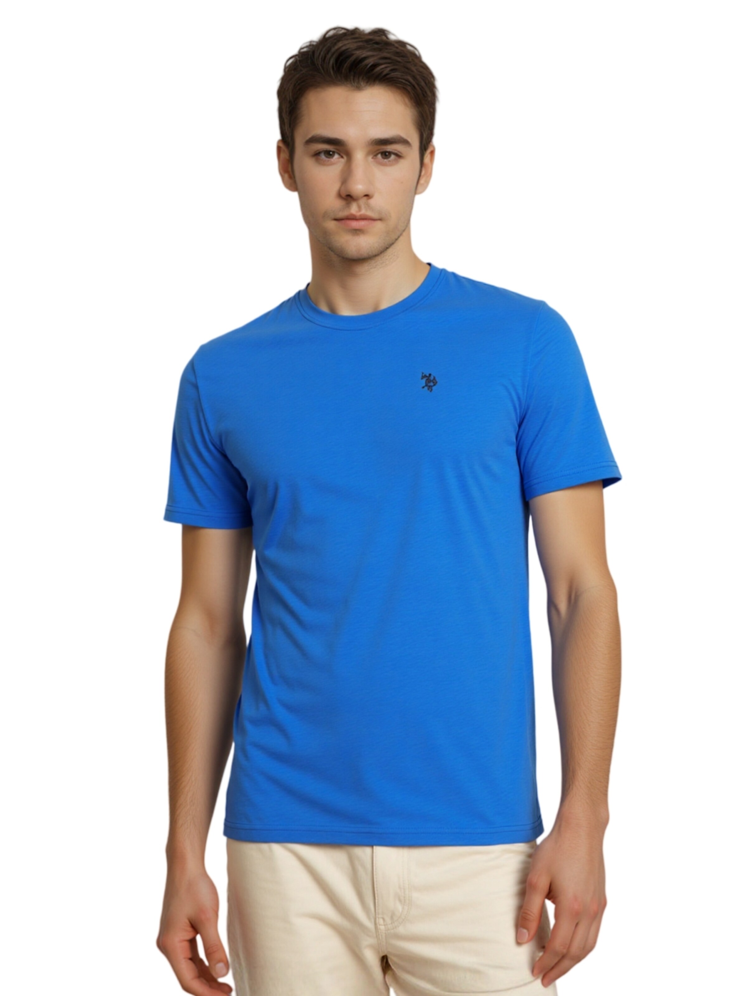 U.S. POLO ASSN. Shirt in Blue: front