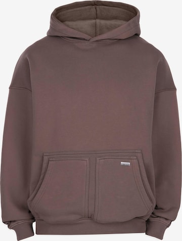 Dropsize Sweatshirt in Brown: front