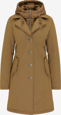 Usha Wintermantel in Beige: voorkant