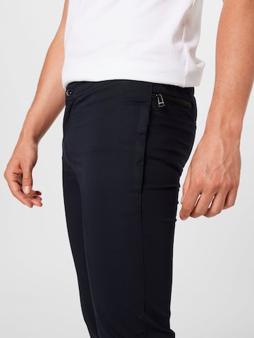 BRAX Slimfit Chino kalhoty 'C-Tech' – modrá