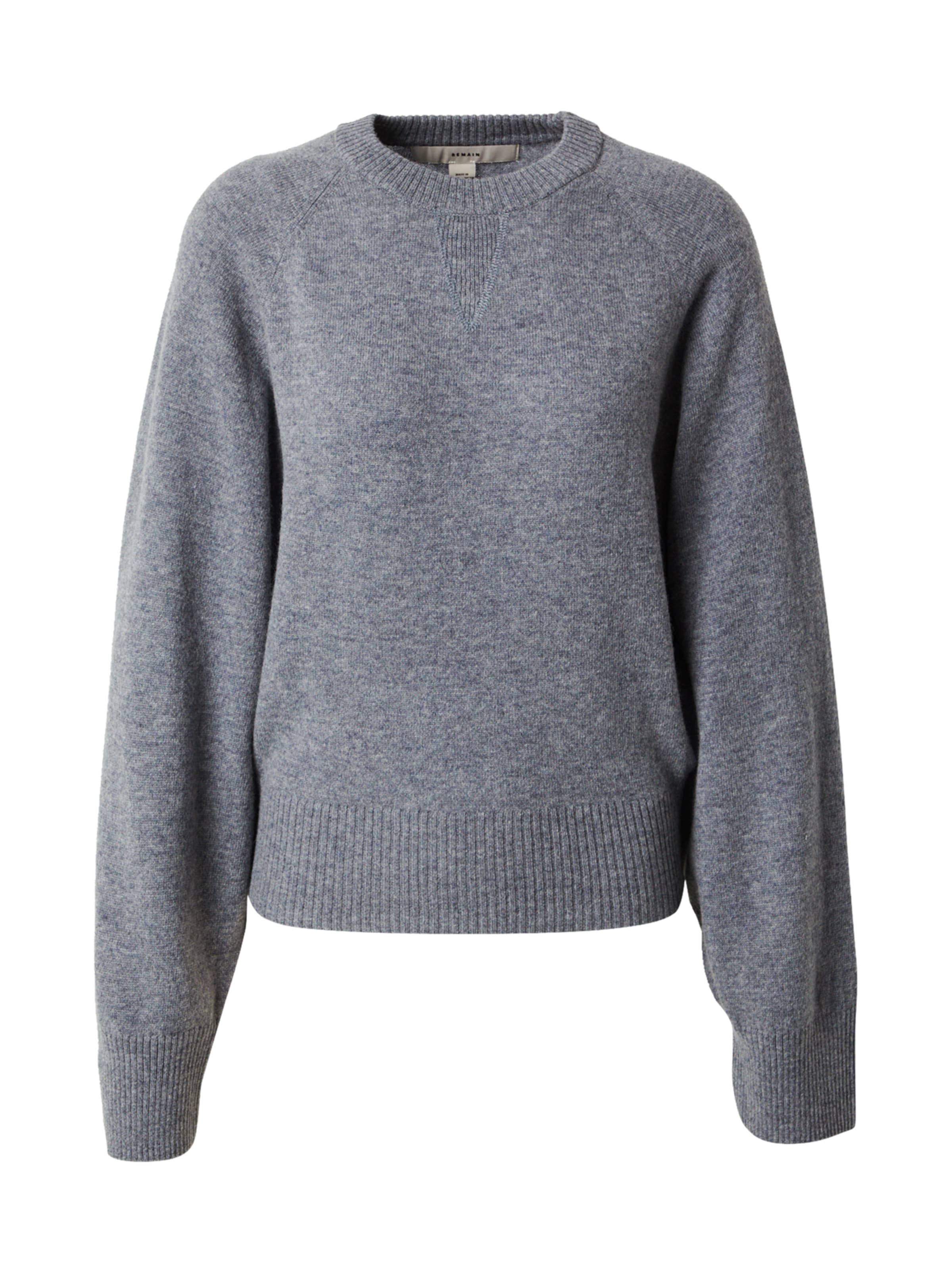 REMAIN Sveter - Sivá: predná strana