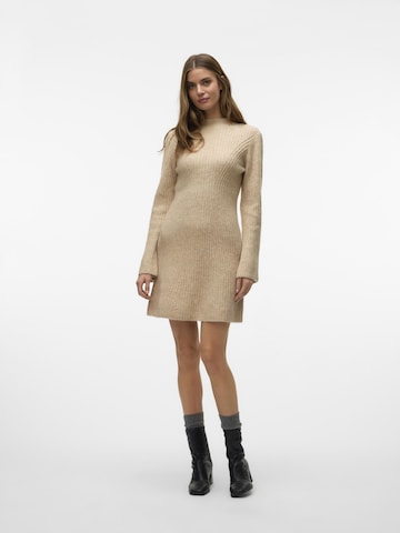Robes en maille 'VMLina' VERO MODA en beige