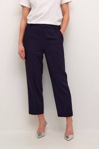 Regular Pantalon à plis 'KA Sakura' Kaffe en bleu