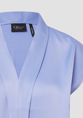 Chemisier s.Oliver BLACK LABEL en bleu