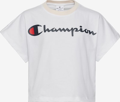 Champion Authentic Athletic Apparel Funktionsshirt in creme / rot / schwarz / weiß, Produktansicht