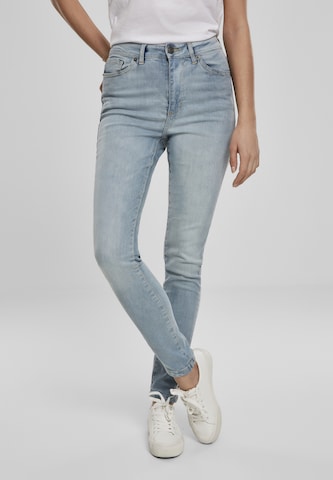 Urban Classics Skinny Jeans in Blau: predná strana