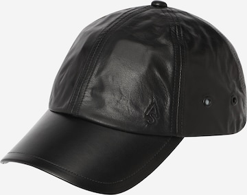 AllSaints Cap in Black: front