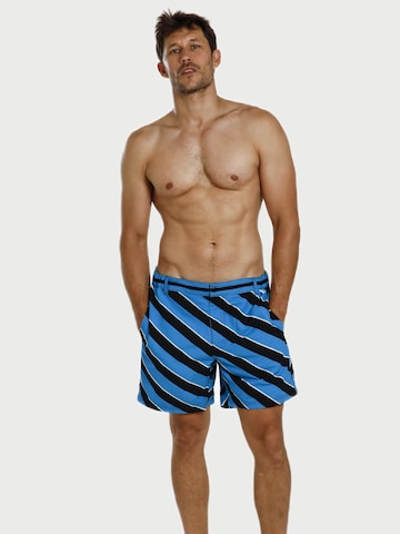 wavebreaker Zwemshorts in Blauw: voorkant