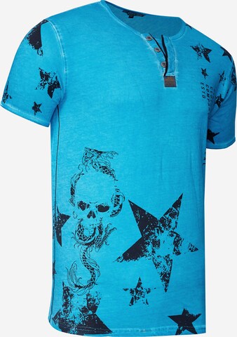 Rusty Neal T-Shirt in Blau