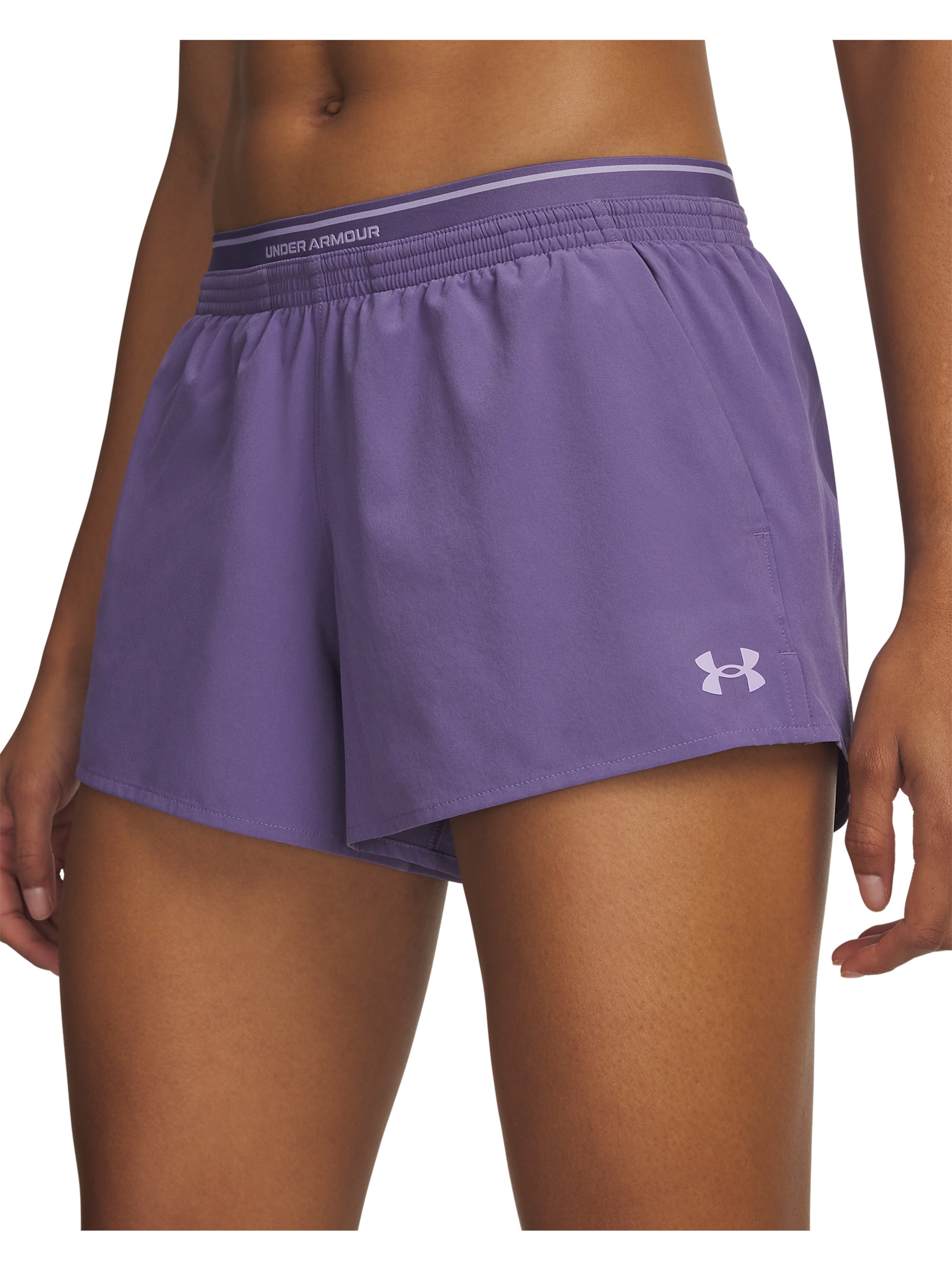 UNDER ARMOUR Regular Sportbroek 'Vanish' in Lila