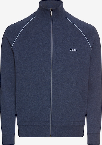 BOSS Bluza rozpinana w kolorze niebieski: przód