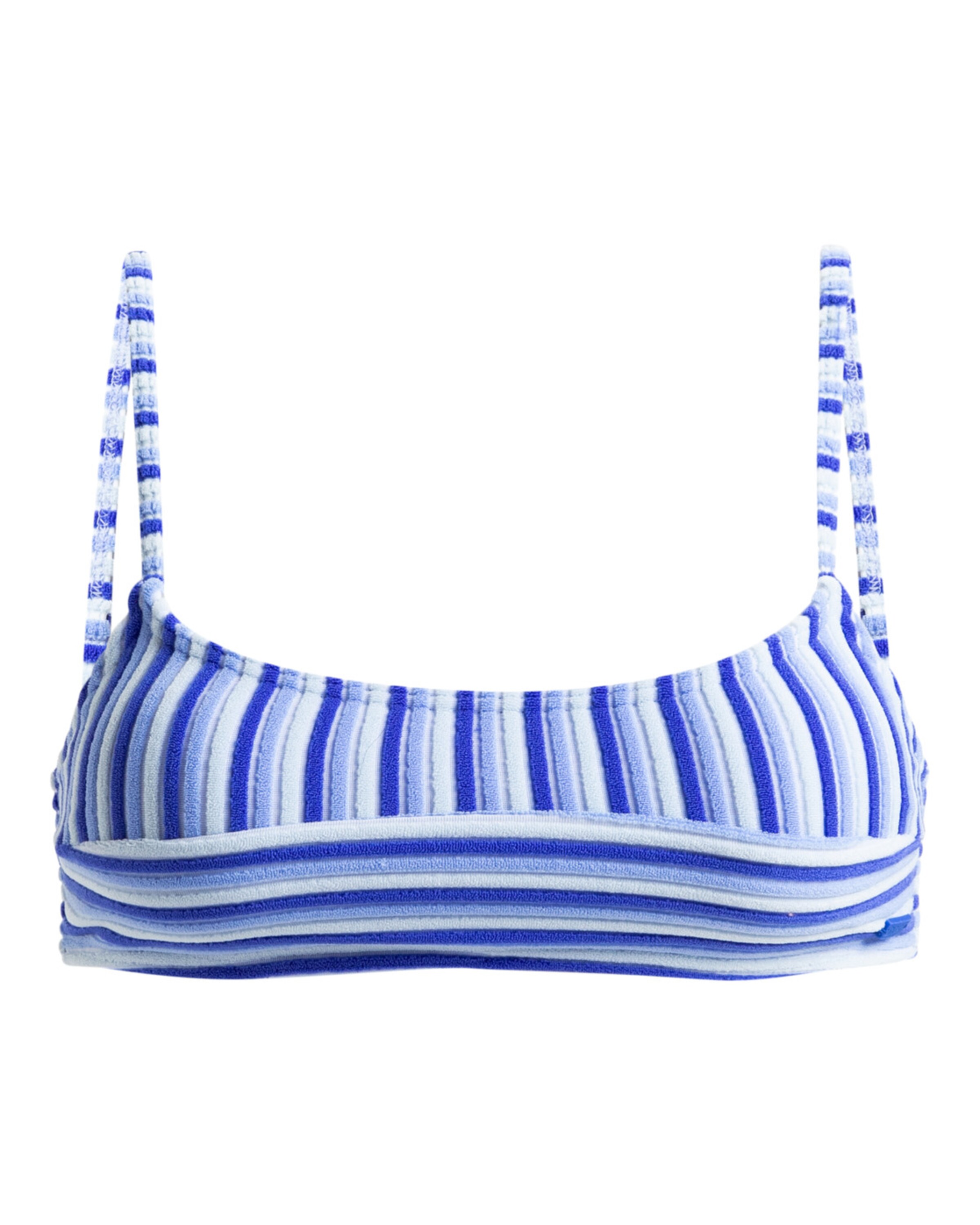 Bustier Hauts de bikini 'Party Wave' ROXY en bleu : devant