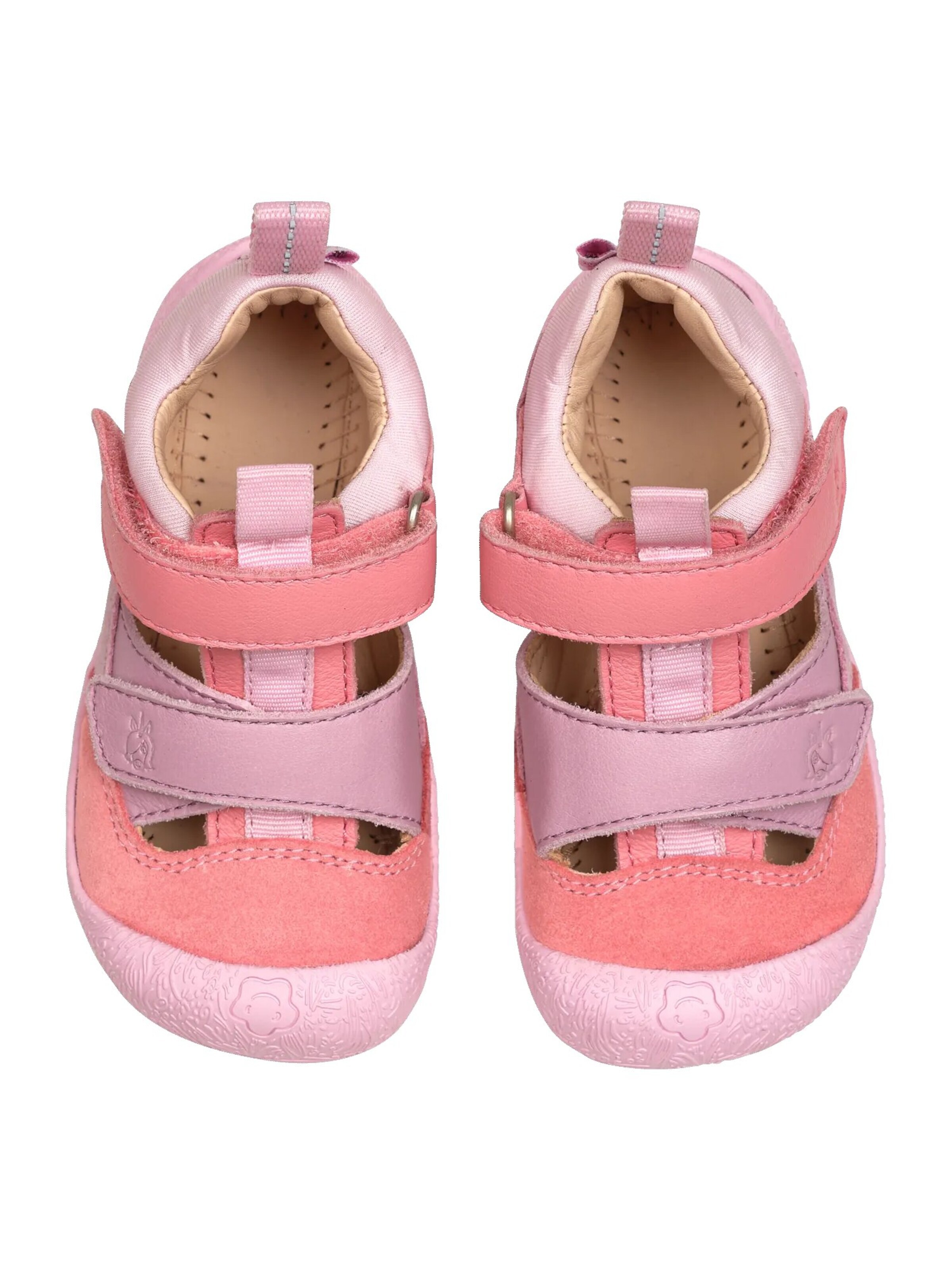 Affenzahn Sandals 'Sandale Leder Freely' in Pink