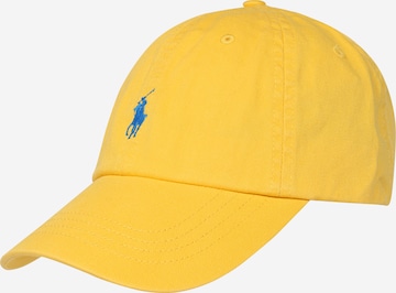 Șapcă de la Polo Ralph Lauren pe galben: față