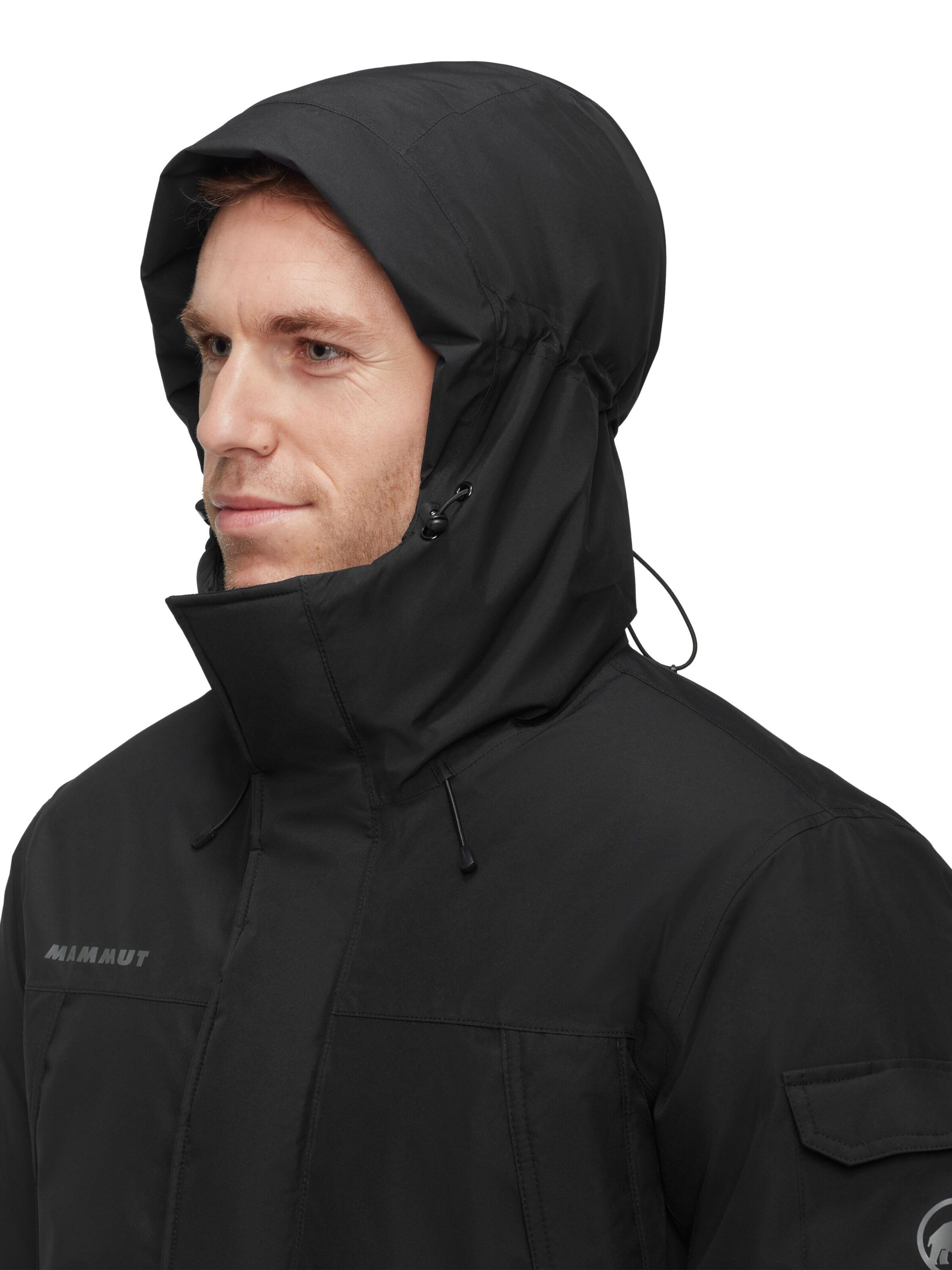 MAMMUT Outdoorjacke in Schwarz
