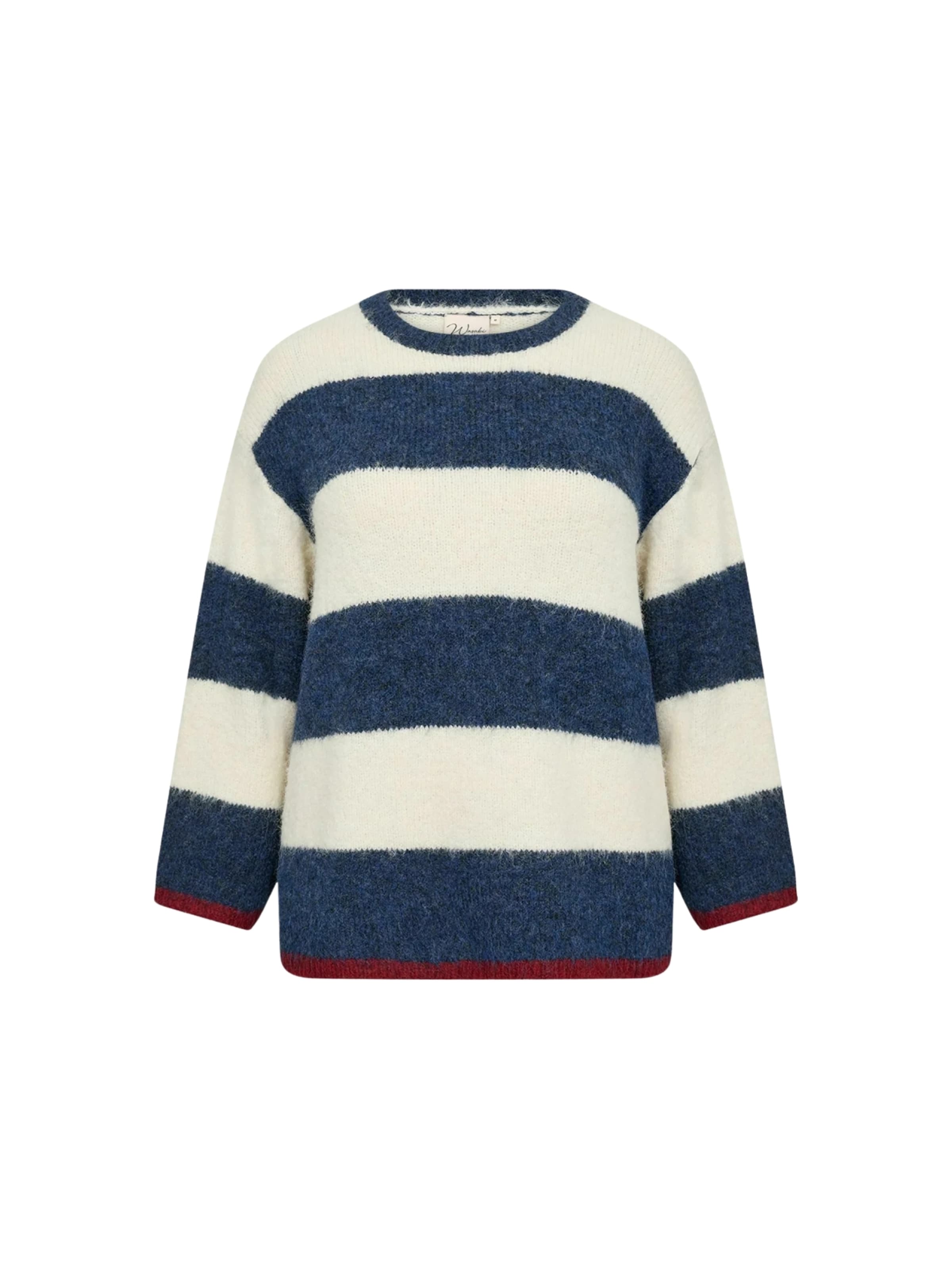 Wasabi Concept Pullover ' WA-JOLIE ' i blå: forside