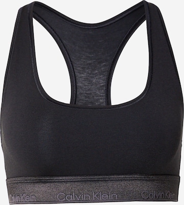 juoda Calvin Klein Underwear Biustjė Liemenėlė: priekis