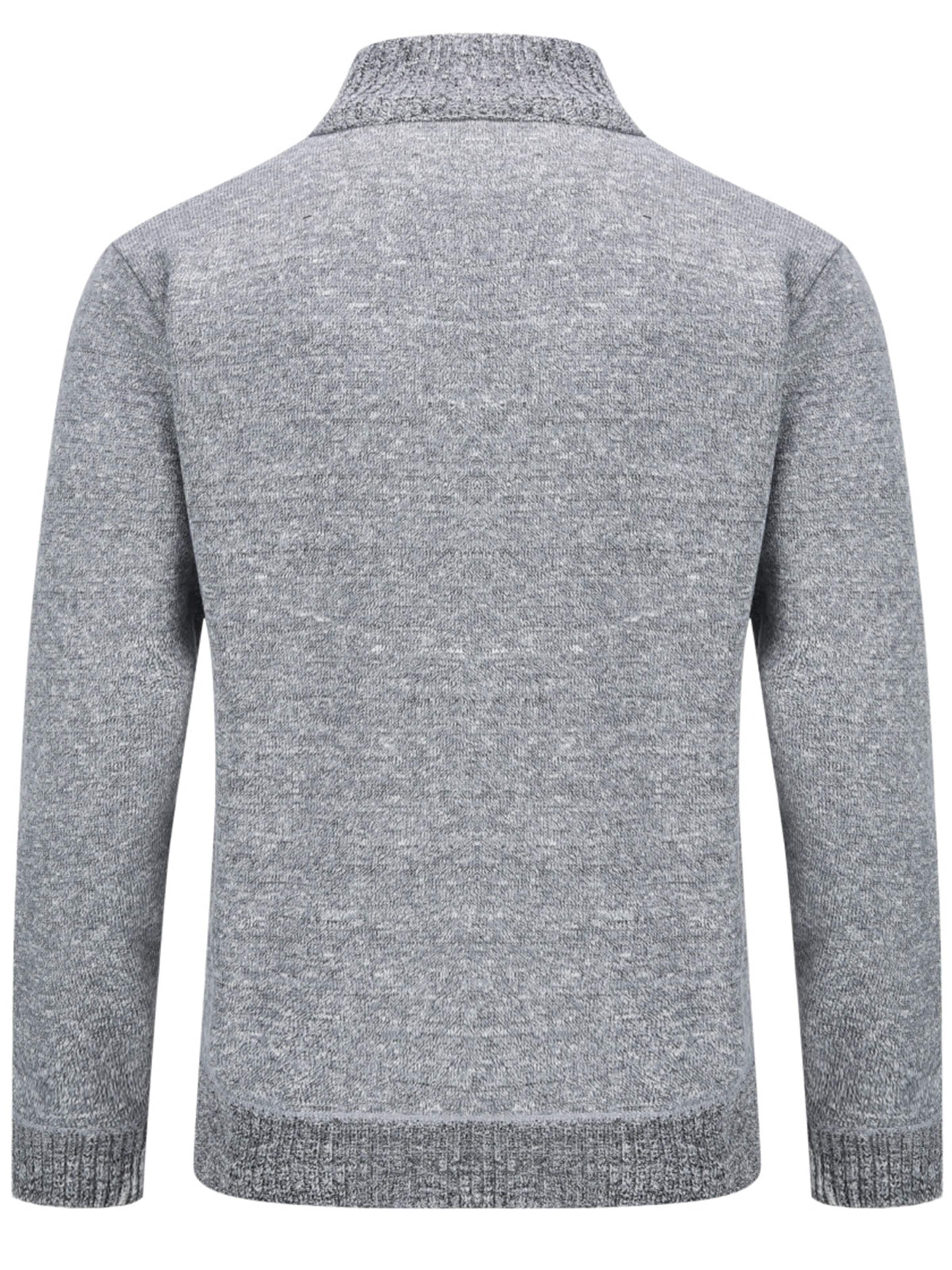 ALLTHEMEN Knit Cardigan in Grey