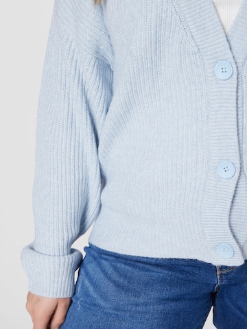 ONLY Carmakoma Knit Cardigan 'Esly' in Blue