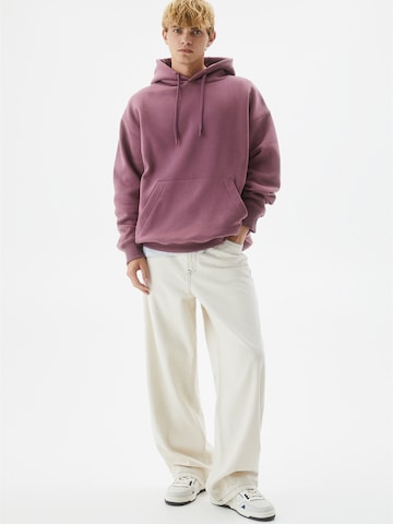 Pull&Bear Sweatshirt in Purple