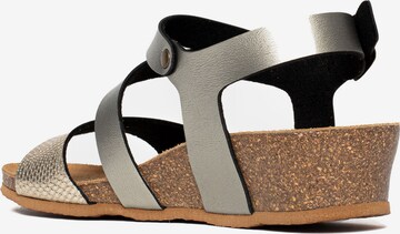 Bayton Sandalen met riem 'Reus' in Goud