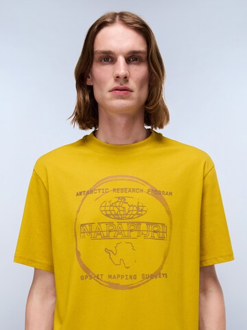 NAPAPIJRI Bluser & t-shirts 'S-Bald' i gul