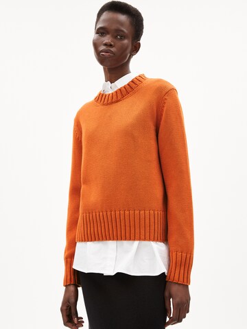 Pull-over 'AMALIAA' ARMEDANGELS en orange : devant