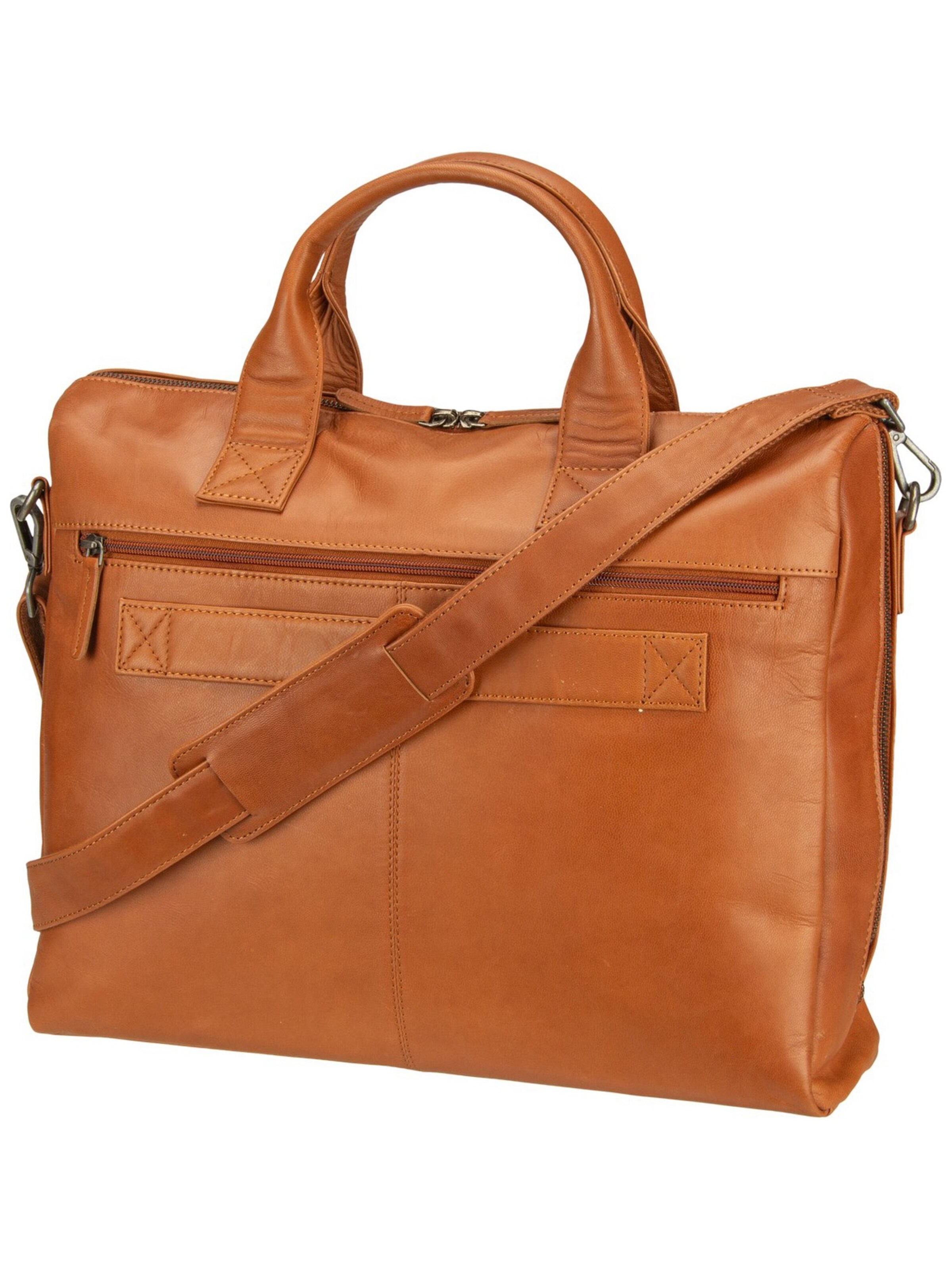 GREENBURRY Document Bag 'Fiorentina' in Brown