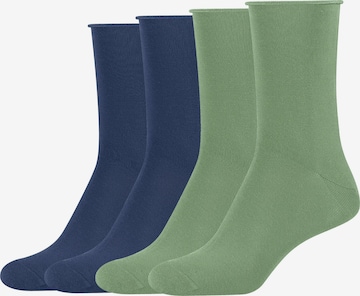 s.Oliver Socks in Blue: front