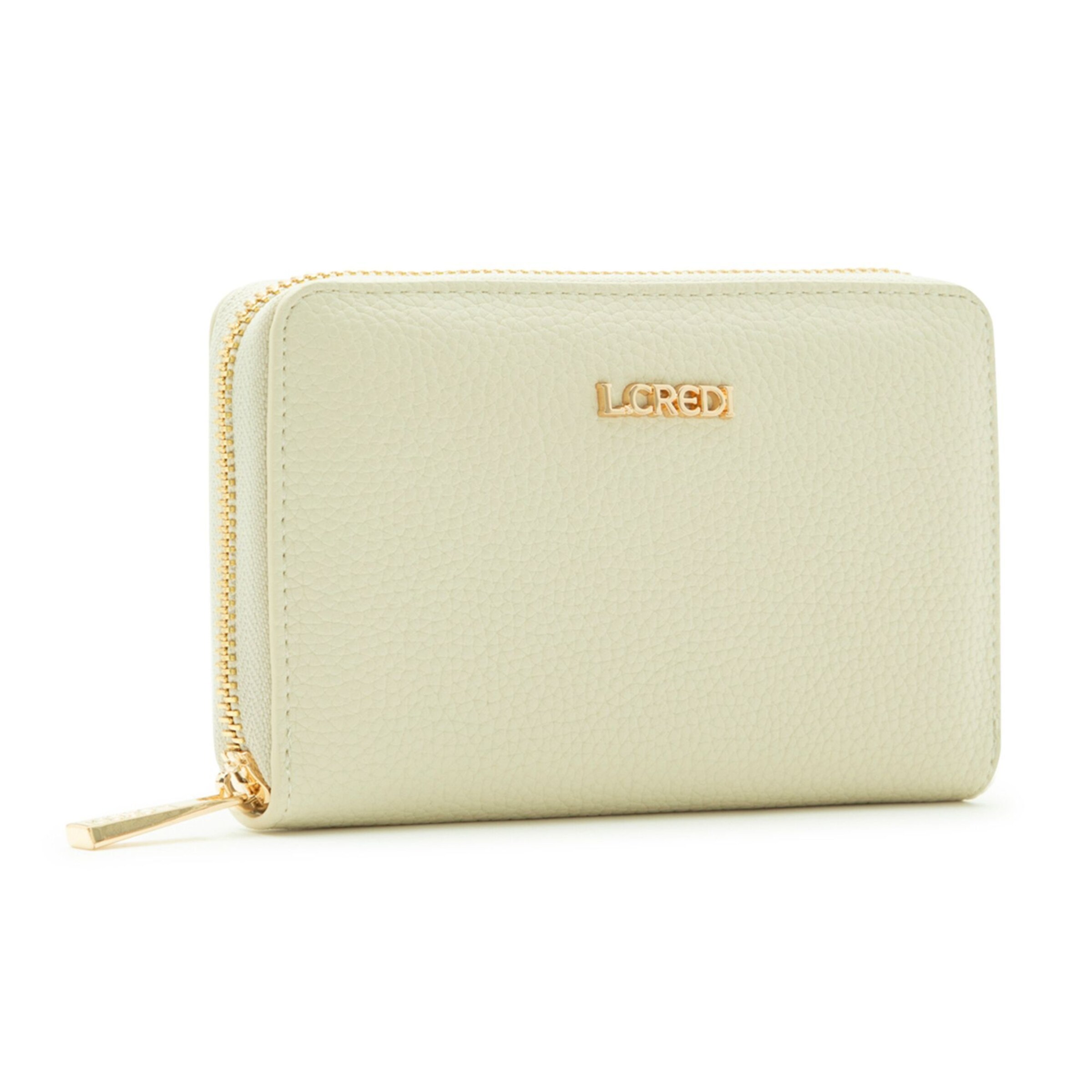L.CREDI Wallet 'Perla' in Beige