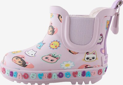 Next Gummistiefel 'Gabbys Dollhouse' in 20,5 in hellblau / gelb / helllila / rosa, Produktansicht
