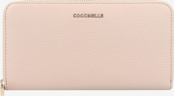 Coccinelle Wallet in Pink: front