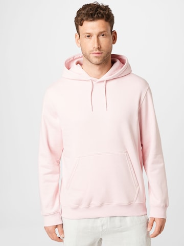 WEEKDAY Sweatshirt i rosa: framsida