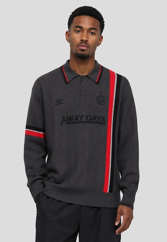 Pullover sportivo di UMBRO in grigio: frontale
