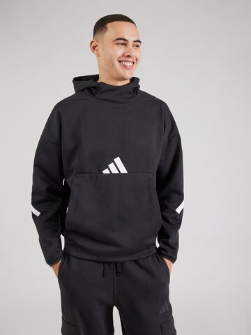 ADIDAS SPORTSWEAR Спортивный свитшот 'Z.N.E.' в Черный: спереди