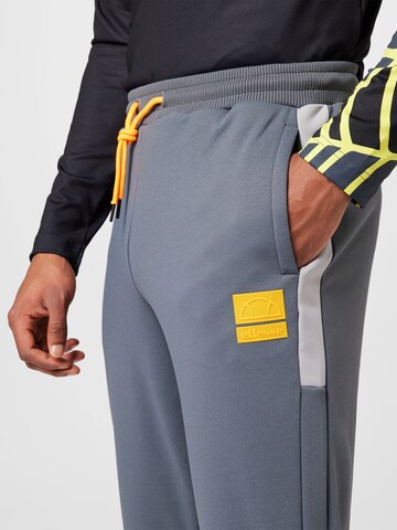 ELLESSE Tapered Workout Pants 'Summerini' in Grey