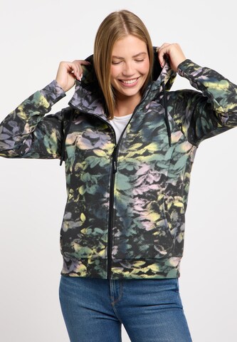 Ragwear Sweatjacke in Schwarz: Vorderseite