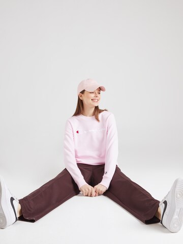 Champion Authentic Athletic Apparel - Sweatshirt em rosa