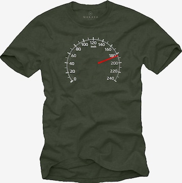 MAKAYA Shirt 'Tacho 180' in Green: front