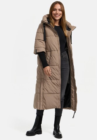 Manteau d’hiver 'Ciao Miau XIV' NAVAHOO en beige