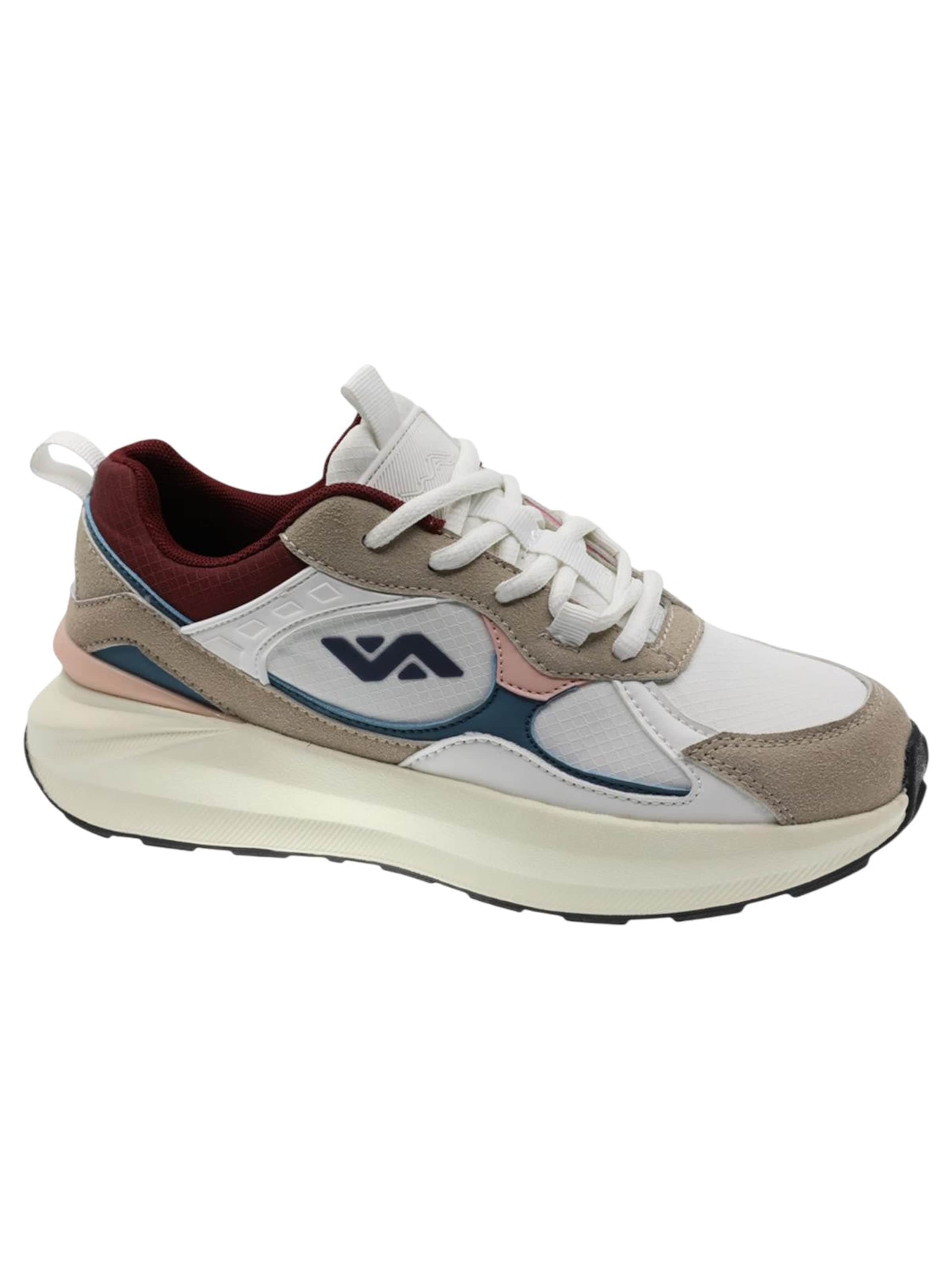Sneaker bassa di Beppi in bianco: frontale