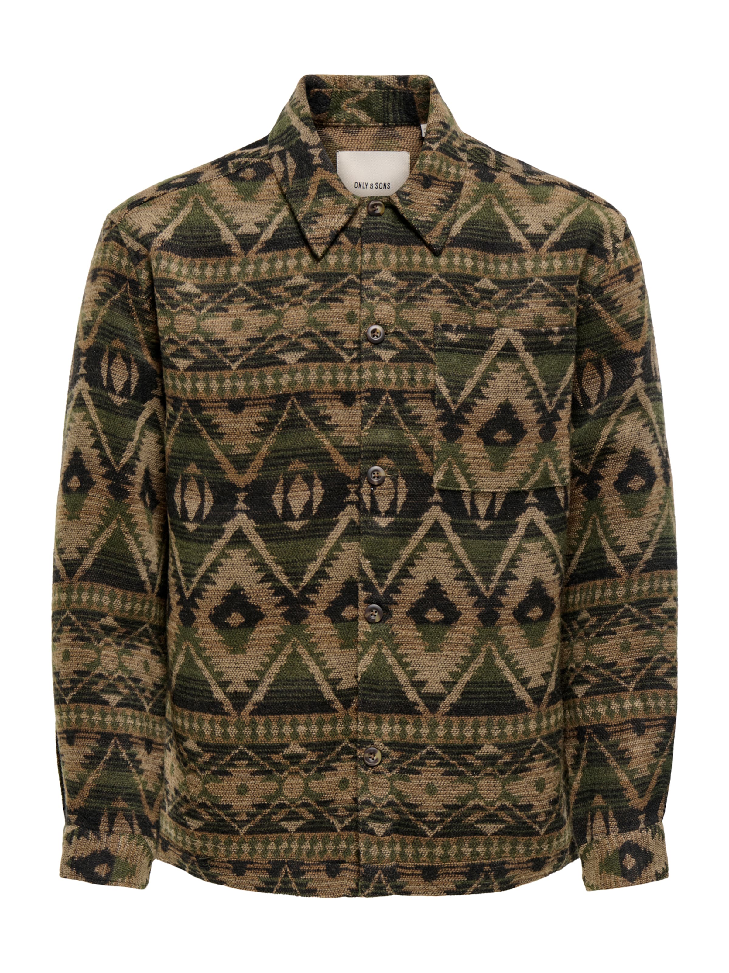 Only & Sons - Chaqueta de entretiempo 'ONSDeal' en verde: frente