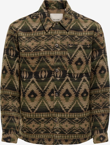 Only & Sons - Chaqueta de entretiempo 'ONSDeal' en verde: frente