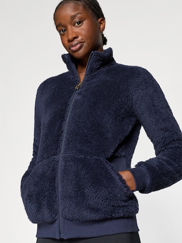 ONLY PLAY Funktionsfleecejacka 'ONPFLUFFY' i blå