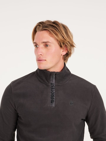 PROTEST Athletic Sweatshirt 'PERFECTO' in Grey